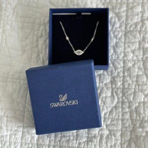 Swarovski Evil Eye Necklace Silver *Brand New*